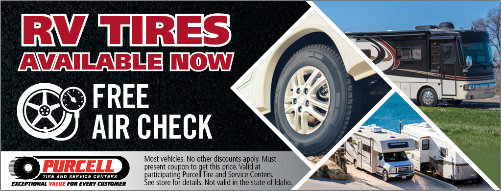 RV Tires Available Now - Free Air Check