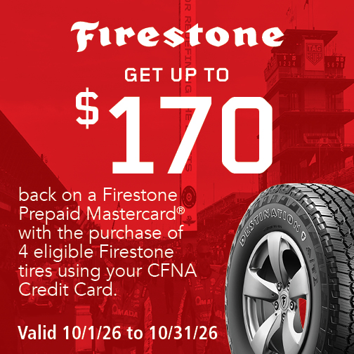 Firestone $170 Rebate