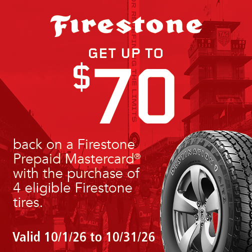 Firestone $70 Rebate